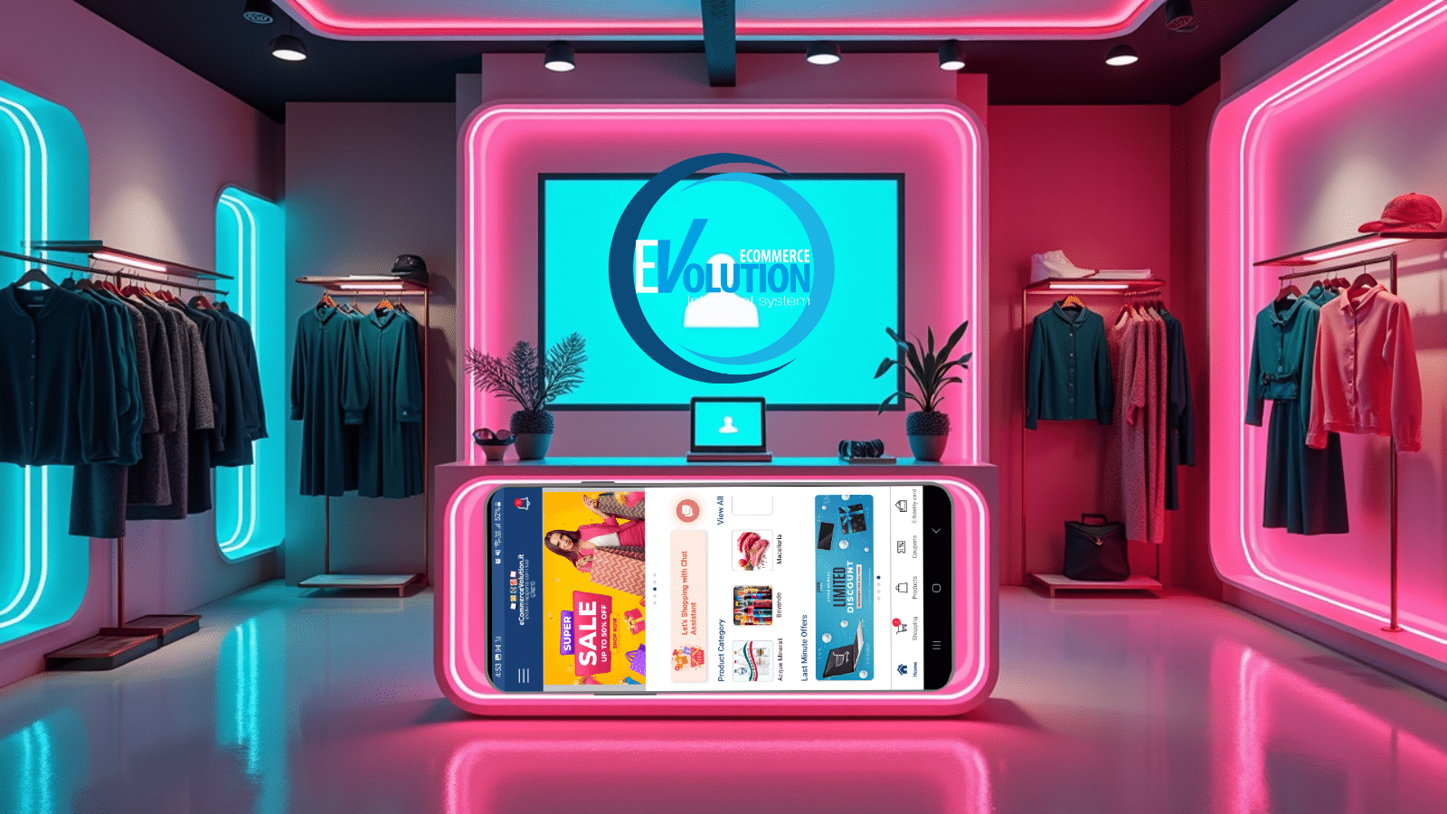 app eCommerceVolution per outlet